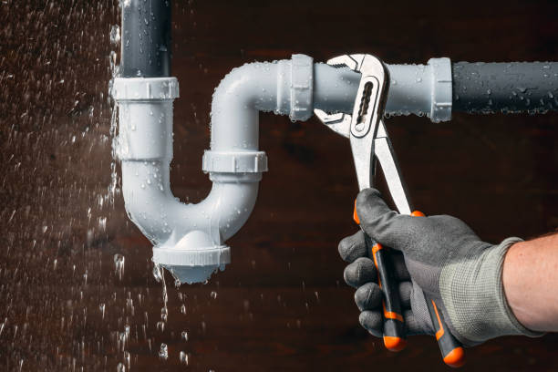 Professional Sewer Line Repair technician working in Macks Inn, ID